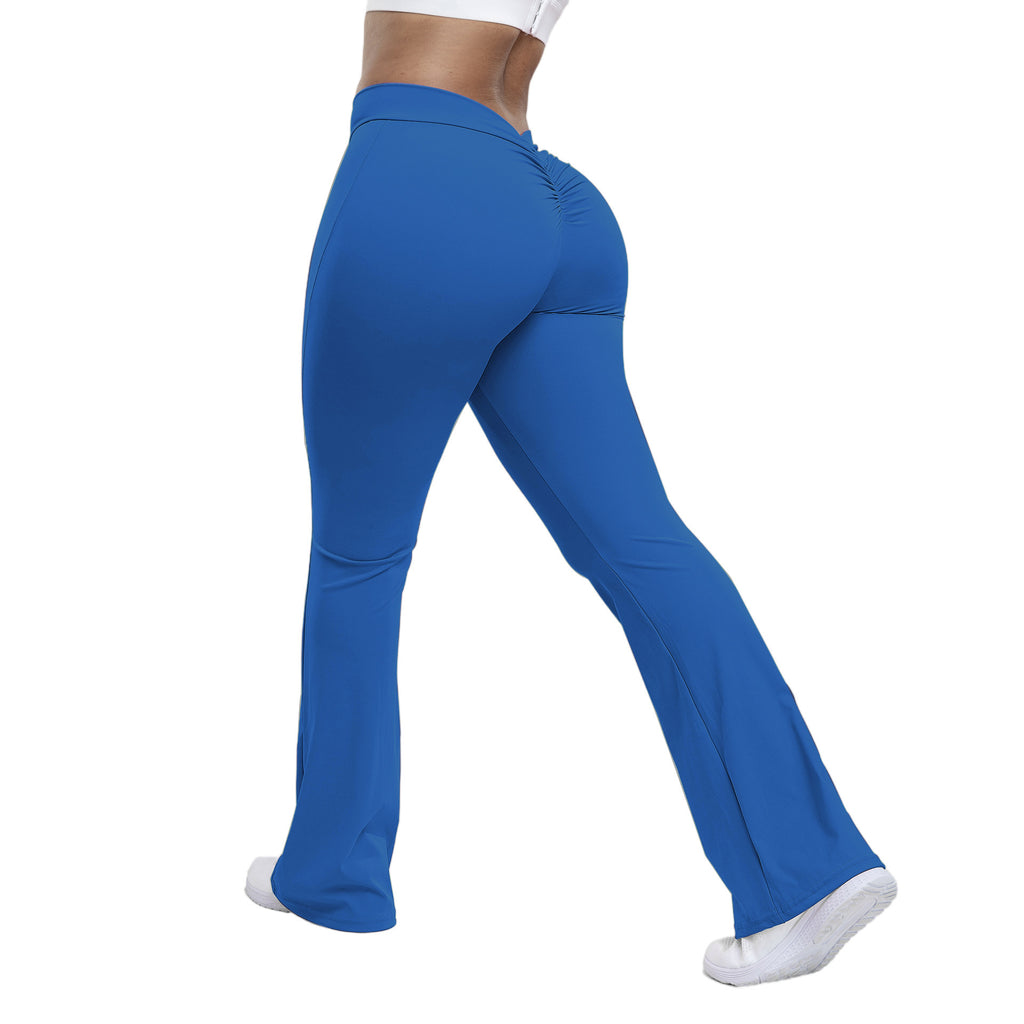 Peach trumpet pants  pantalon flare push-up