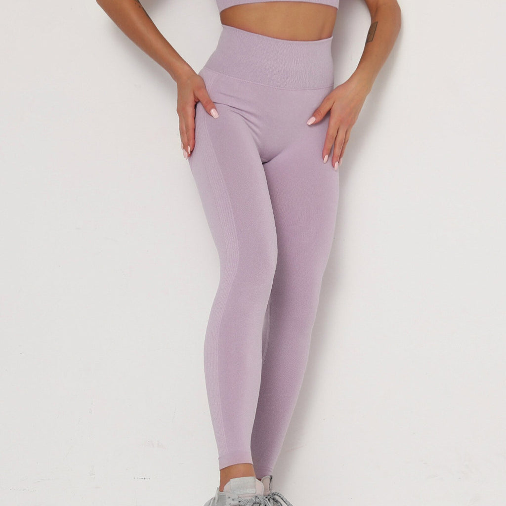 Legging Taille Haute Push-Up Seamless Galbe & Confort