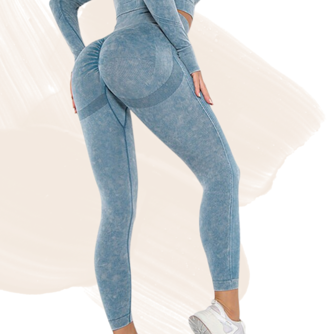 Legging Seamless Taille Haute – Sculpt & Confort Premium